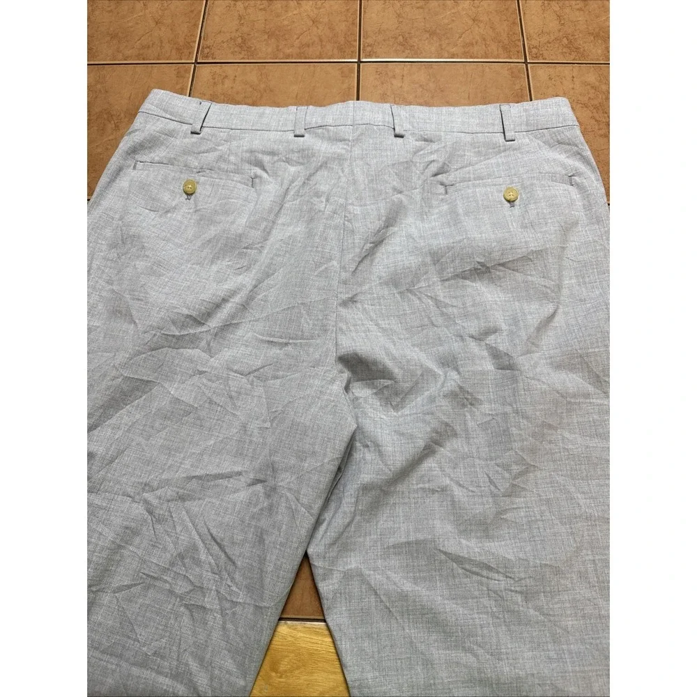 Ralph Lauren White Label Pants Mens 40 x‎ 32 Slim Fit Gray Poly Viscose Stretch